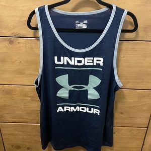 Navy Under Armour Tank Top